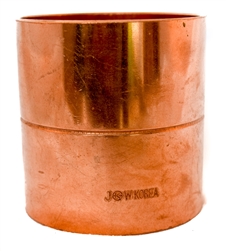 3 Copper Pipe Coupling with Stop
